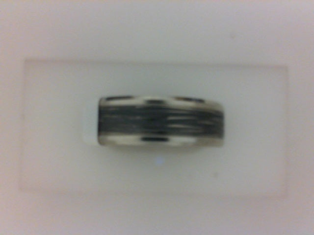 7MM 14K HORIZONTAL BLK BARK CENTER