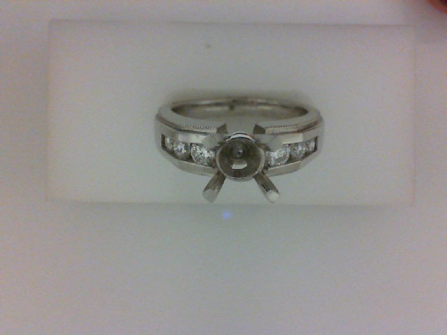 PLAT .42CT TW DIAMOND SEMI MTG