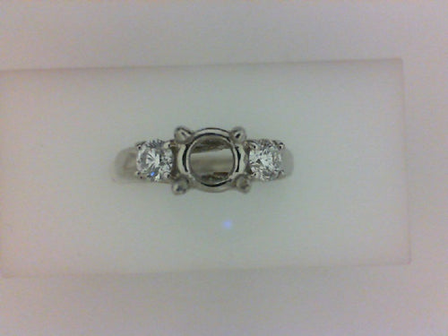 PLAT .47CT TW DIAMOND SEMI MTG