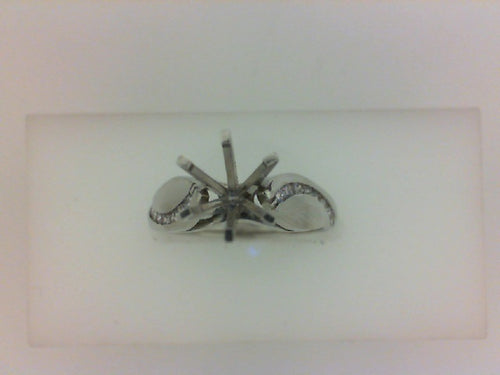 PLAT .17CT TW DIAMOND SEMI MTG