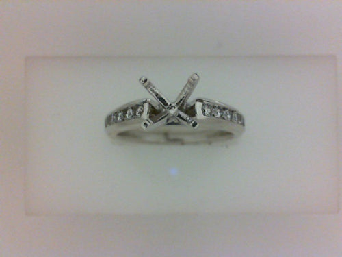 PLAT ENG .12CT TW DIA SEMI MTG