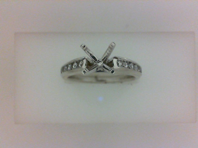 PLAT ENG .12CT TW DIA SEMI MTG