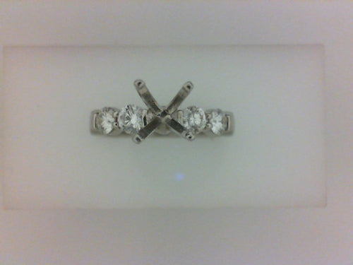 PLAT DIA .60CT TW DIA SPECIAL 4 W HEAD SEMI MTG