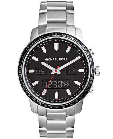 RD BLK DIA DIGITAL DISPLAY BLK BEZEL E SS BRACELET