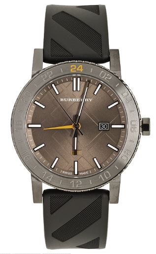 GTS GROWN DIAL WITH BLK BEZEL BLK STRAP