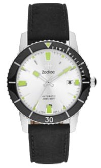 GTS SILVER DIAL BLK BEZEL BLK STRAP