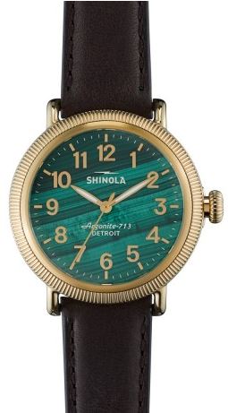 Runwell 38mm Malachite Coin Edge 3H