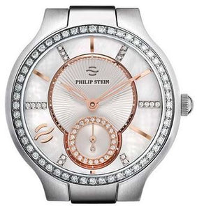SM ROUND DIA CASE MOP DIAL W ROSE ACCENTS