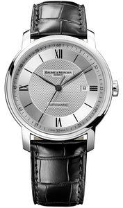 CLASSIMA EX STEEL LEATHER AUTO XL BLK ALLIGATOR STRAP
