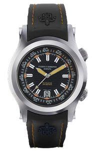 ROBUSTO BUCEADOR SS AUTO BLK CARBON FIBER DIAL RUBBER STRAP