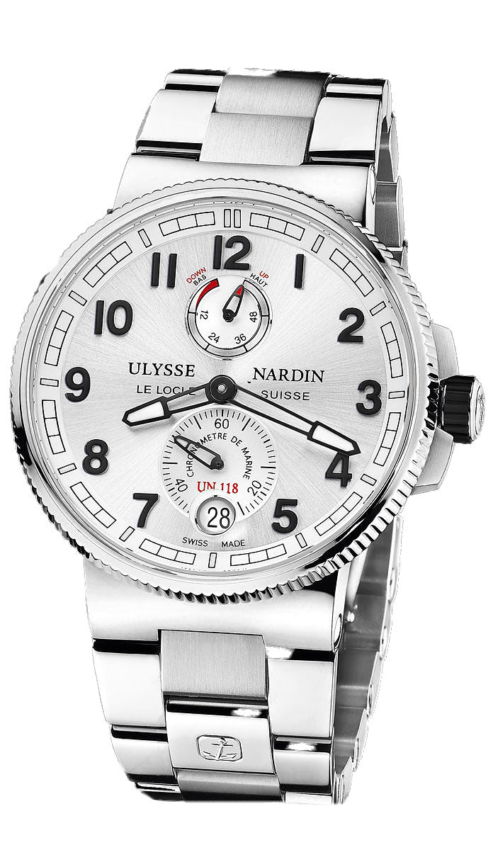 MARINE CHRONO 50 JEWEL PR SW TITANUIM/STEEL CASE 43MM