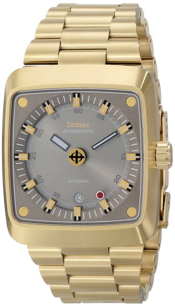 ASTR AUTO TAN DIAL GOLD TONE BRACELET