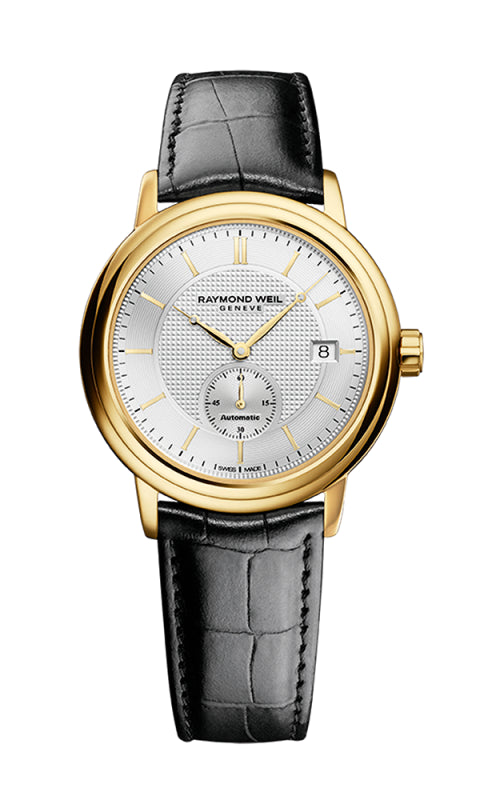 GTS MAESTRO CRM  GLD CASE BLK STRAP