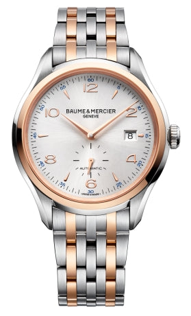 CLIFTON TT RG SILVER DIAL/DATE WITH TT ROSE BRACELET