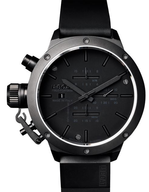 CLASSICO 53 TITANIUM CAB MATT CB BLK TIANIUM CASE BLK ON BLK DIAL LTD