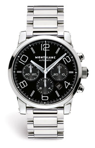 GTS TMW STEEL 43MM AUTOMATIC 27 JEWELS BLACK DIAL STEEL BRCLT