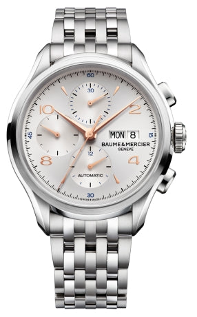 CLIFTON STEEL CAT XL SILVER DIAL STEEL BRACELET
