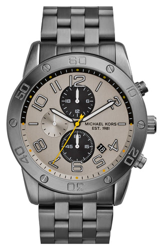 GTS GUN METAL CASE & BRACELET GREY DIAL