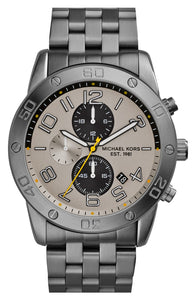 GTS GUN METAL CASE & BRACELET GREY DIAL