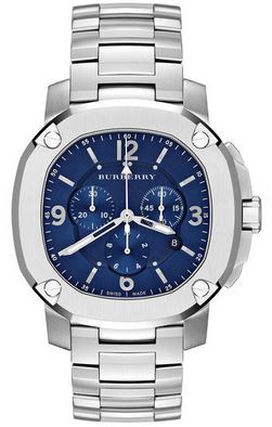 GTS BLUE DIAL CHRONO STEEL BRACELET