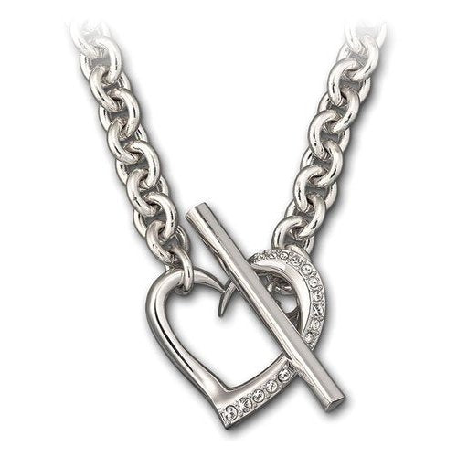 NASTASIA COLLAR HRT TRUTH TOGGLE NECKLACE