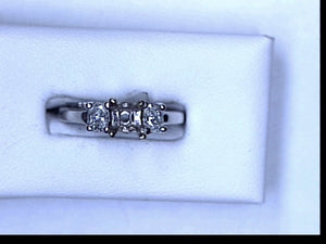 14KT WG .48CT TW DIAMOND SEMI MTG