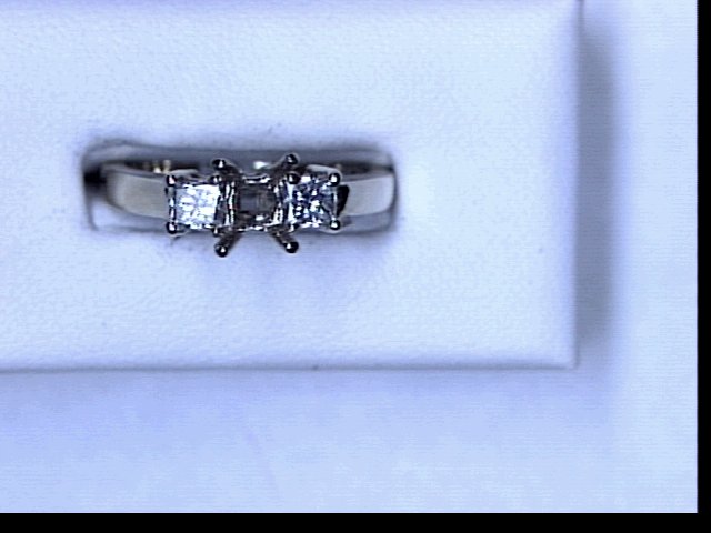 14KT WG .50CT TW DIAMOND SEMI MTG