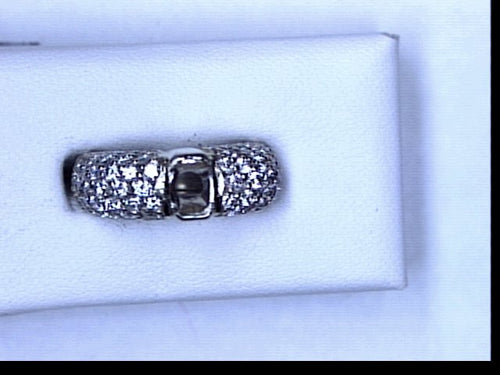 14KT WG 1.53CT TW DIAMOND SEMI MTG