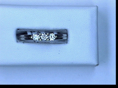 PLAT 18K .36CT TW DIAMOND BAND