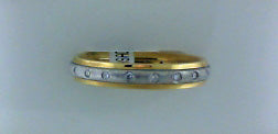 GTS PLAT 18KT .20CT TW DIAMOND BAND