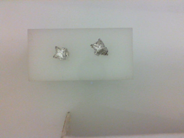 1.00CTW PC STUDS 14KT WG DIA