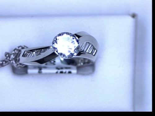 PLAT .87CT DIA SENSUSOUS TWIST SEMI MTG